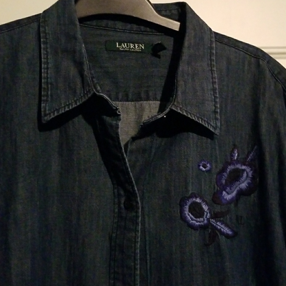 Lauren denim shirt